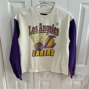 Junk Food NBA Lakers Crewneck